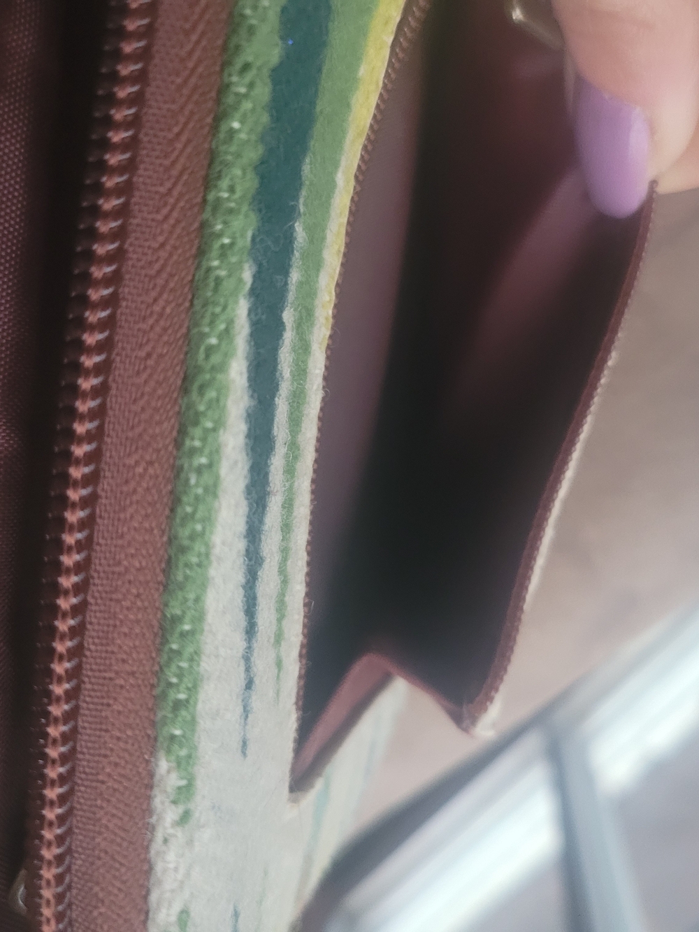 Pendleton Southwest Wool Blanket Wallet Crossbody - Picture 9 of 9